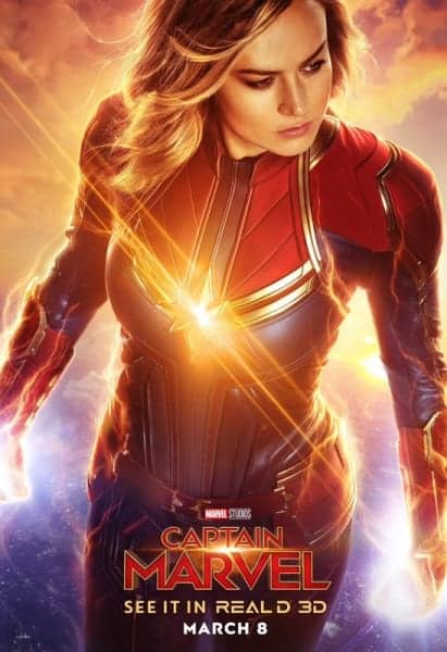 New Captain Marvel Trailer Poster