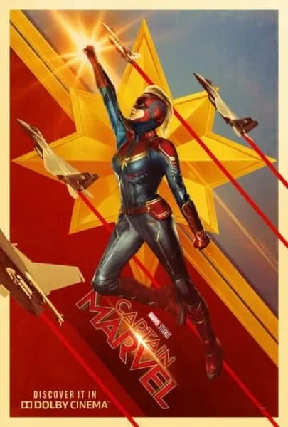 New Captain Marvel Trailer Poster