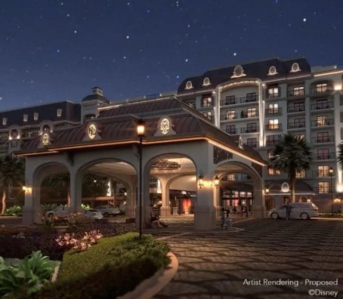 Disney's Riviera Resort Hotel Reservations entrance