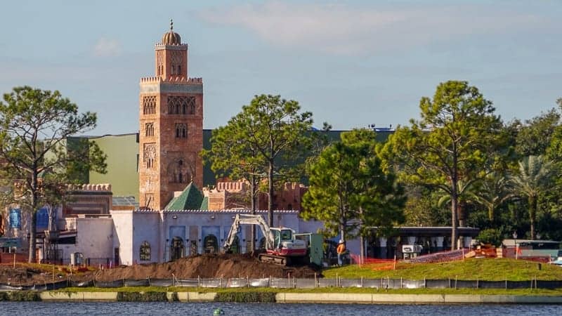 Epcot Forever Construction Progress January 2019 