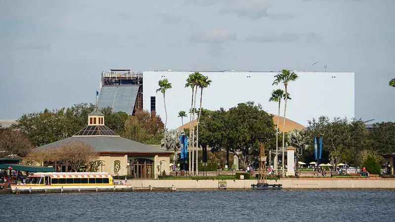 Guardians of the Galaxy Coaster Epcot Update January 2019 attraction building