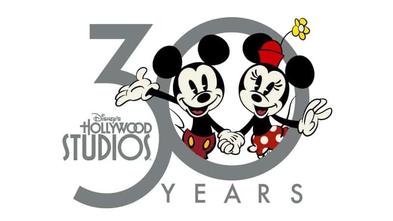 New 30th Anniversary Disney's Hollywood Studios Logo