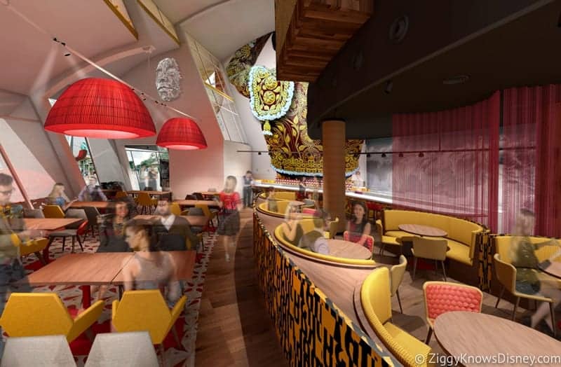 Jaleo concept art Disney Springs