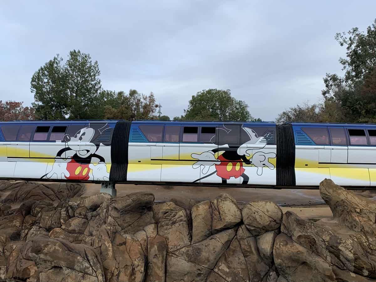 mickey mouse monorail playset