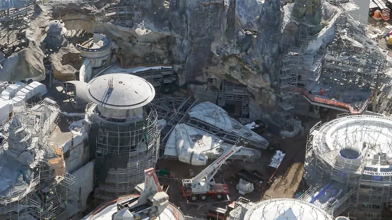 Star Wars Galaxy's Edge Construction Update January 2019 