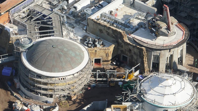 Star Wars Galaxy's Edge Construction Update January 2019 
