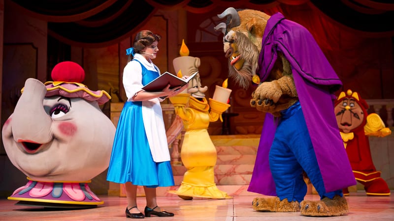 Beauty and the Beast Live on Stage Closing Refurbishment