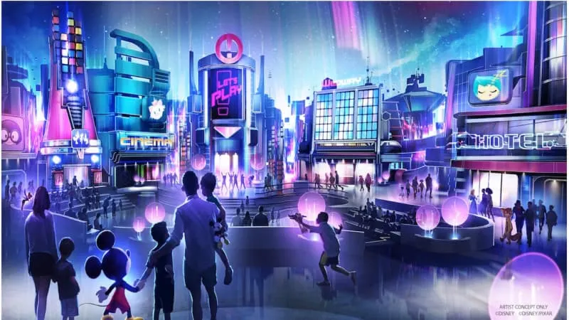 Kids Play Zone Concept Art Epcot