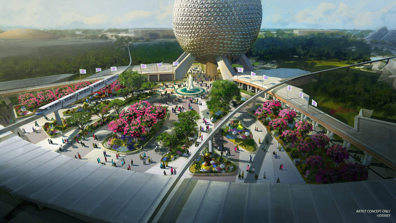 New Epcot Entrance Concept Art