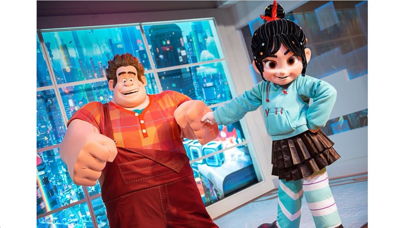 New Location for Ralph and Venellope Meet and Greet Epcot