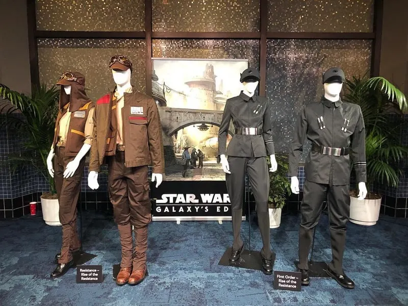 Star Wars Galaxy's Edge Cast Member Costumes Star Wars: Rise of the Resistance