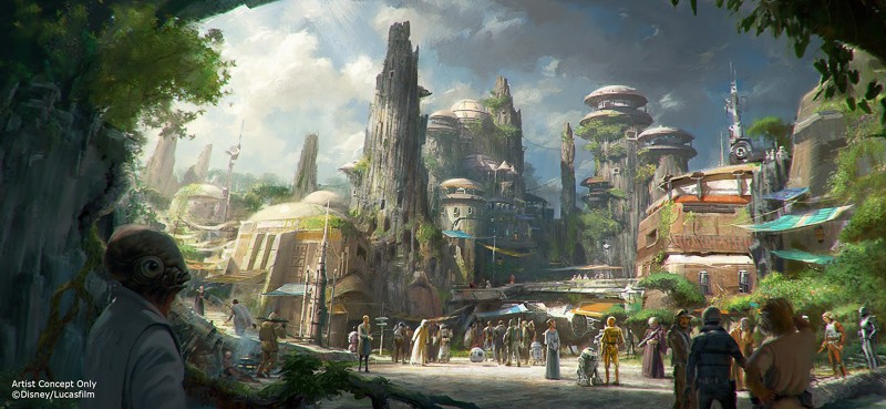 Star Wars Galaxy's Edge Concept Art 