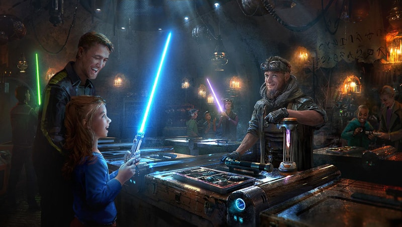 Star Wars Galaxy's Edge Savis Workshop