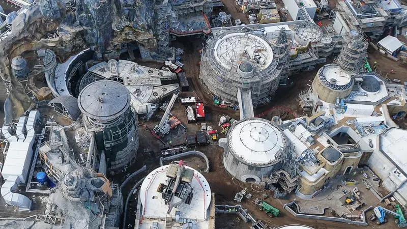 Galaxy's Edge Update February 2019 Millennium Falcon and Black Spire Outpost