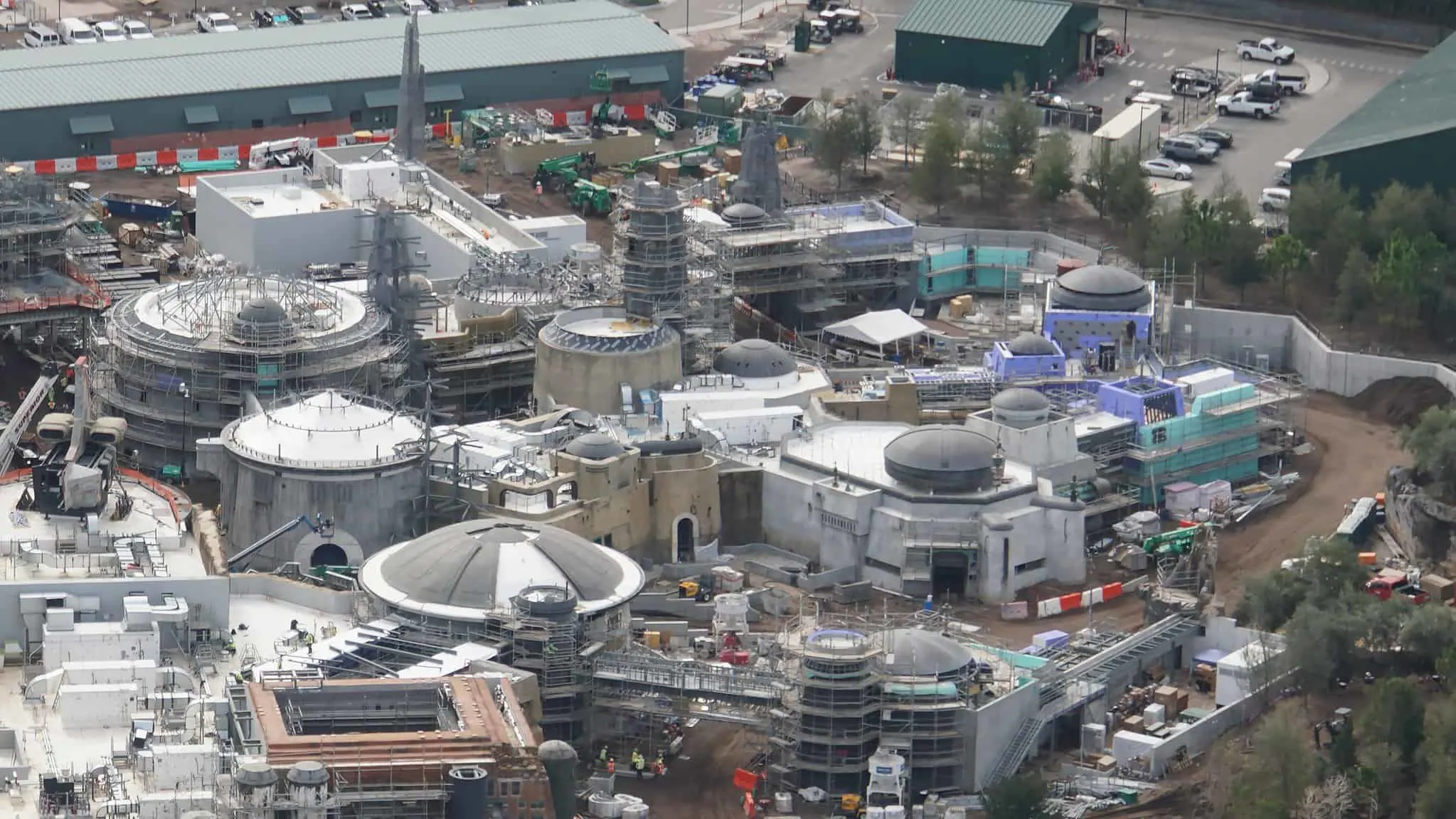 Galaxy's Edge Update February 2019 Black Spire Outpost side view