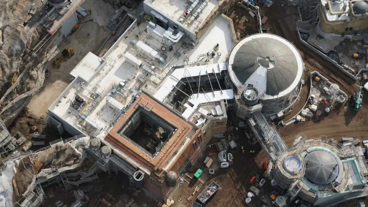 Galaxy's Edge Update February 2019 Black Spire Outpost building aerial