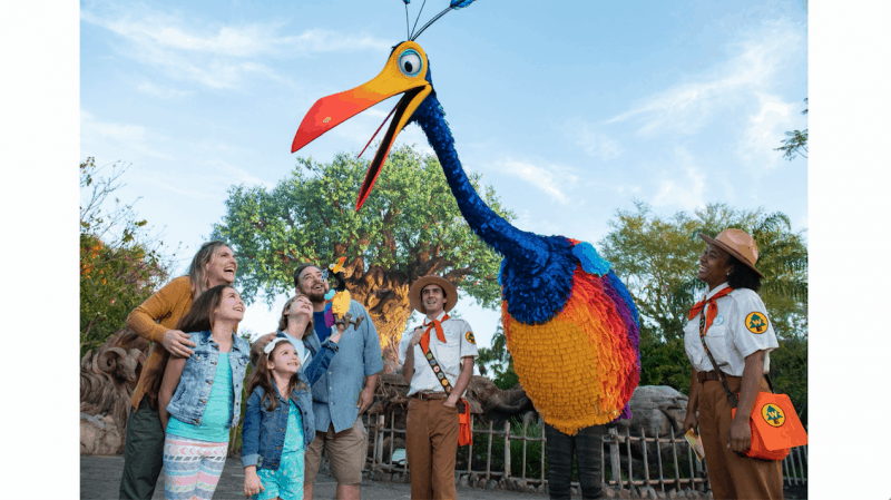 UP! Kevin in Disney's Animal Kingdom