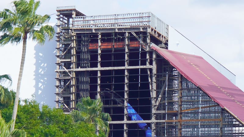 Guardians of the Galaxy Coaster Epcot Update April 2019 Top of the hill bank