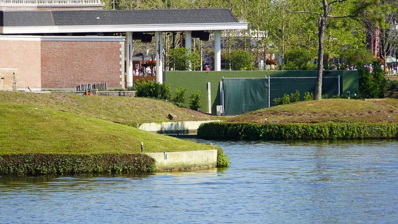 Illuminations replacement Epcot Forever construction update March 2019 World Showcase Lagoon