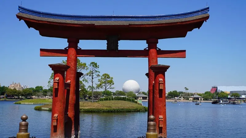 Illuminations replacement Epcot Forever construction update March 2019 looking into World Showcase Lagoon