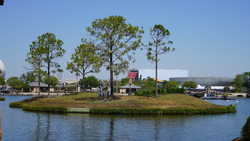 Illuminations replacement Epcot Forever construction update March 2019 islands