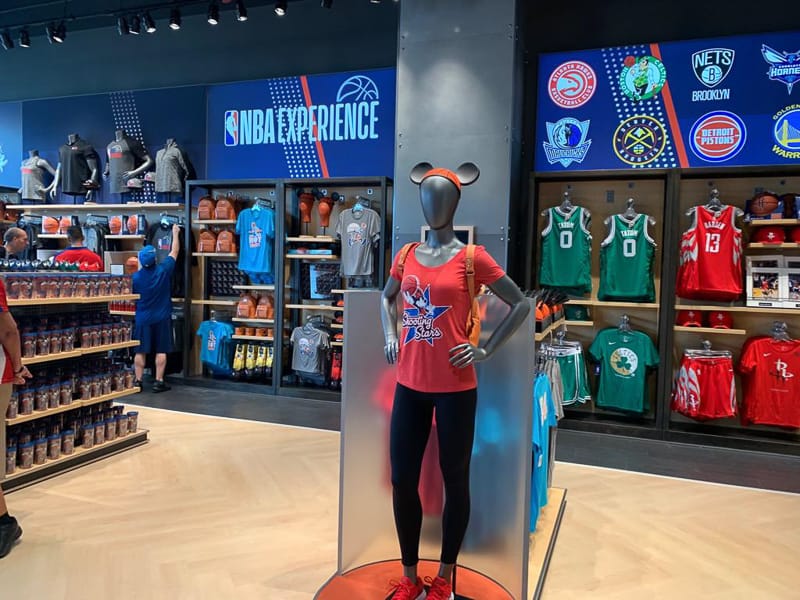 First Look: NBA Experience Shop Now Open in Disney Springs 