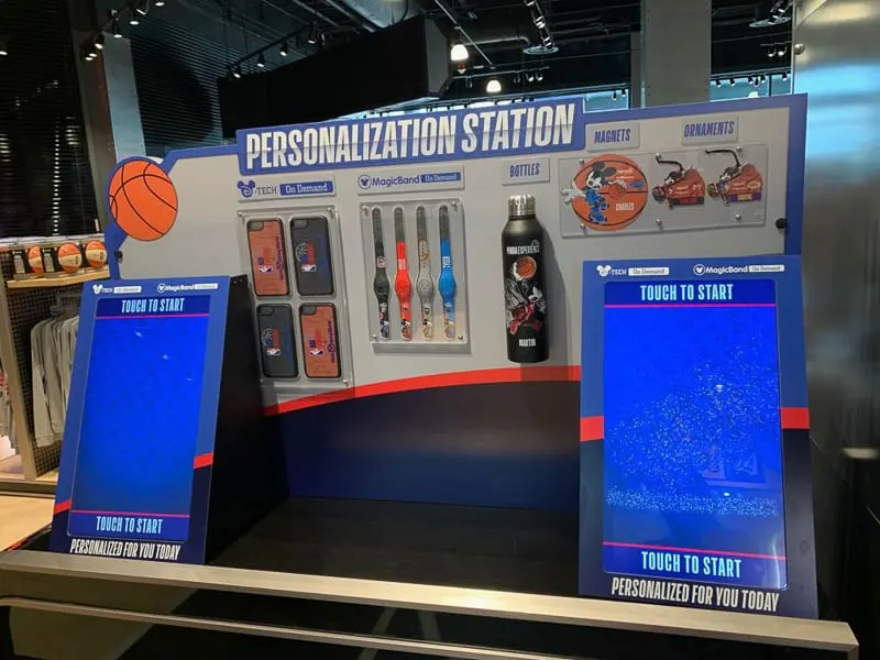 NBA Experience Store personalization