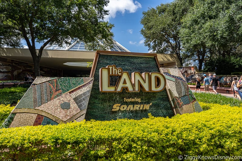 The Land pavilion entrance