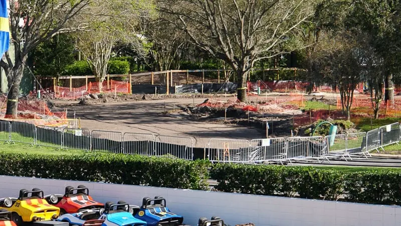 TRON Roller Coaster Construction Update March 2019 