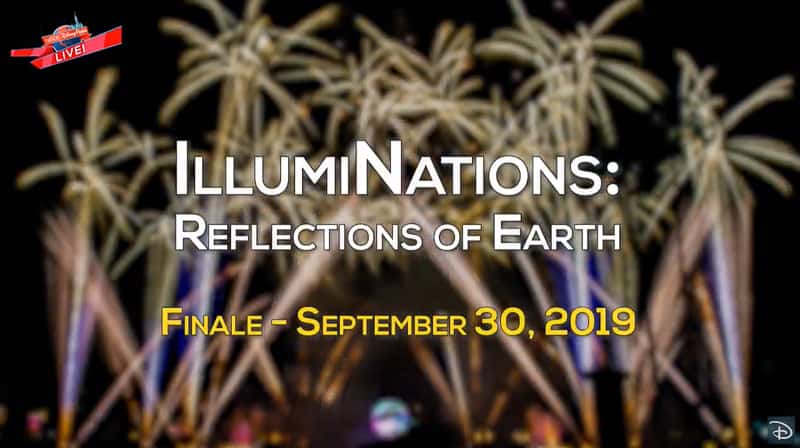 Last Epcot Illuminations Reflections of Earth Show