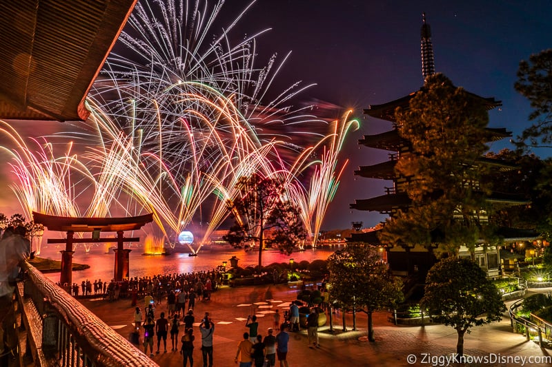 Epcot Illuminations Reflections of Earth last show