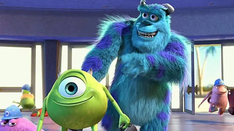 Mike and Sulley Monsters Inc Monsters at Work