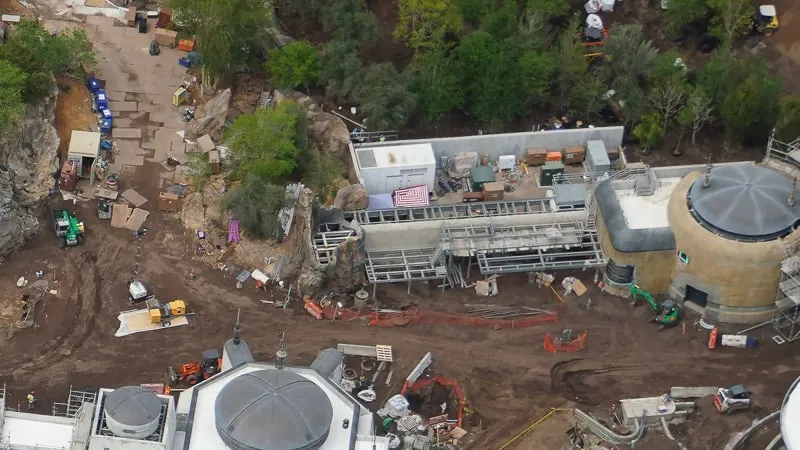 Star Wars Galaxy's Edge Construction Update April 2019 Toy Story Land entrance