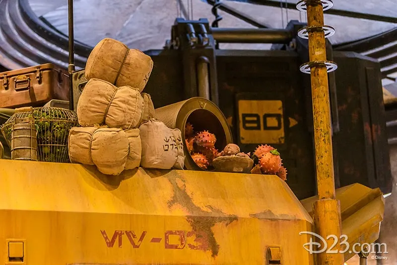 D23 Star Wars Galaxy's Edge Photos Theming Details Easter eggs Empire Strikes Back
