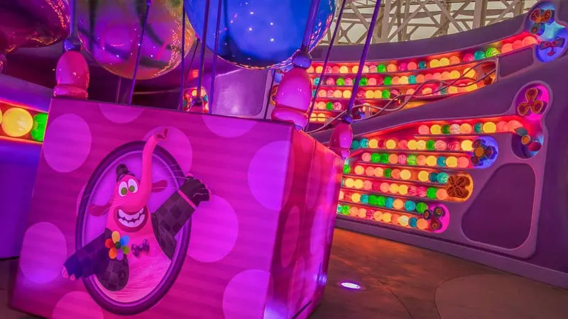 Inside Out emotional whirlwind Pixar Pier