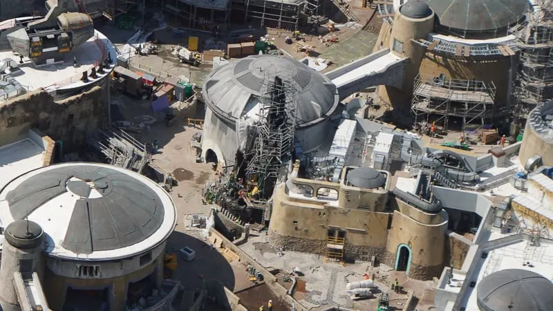 Star Wars Galaxy's Edge Construction Updates May 2019 Black Spire