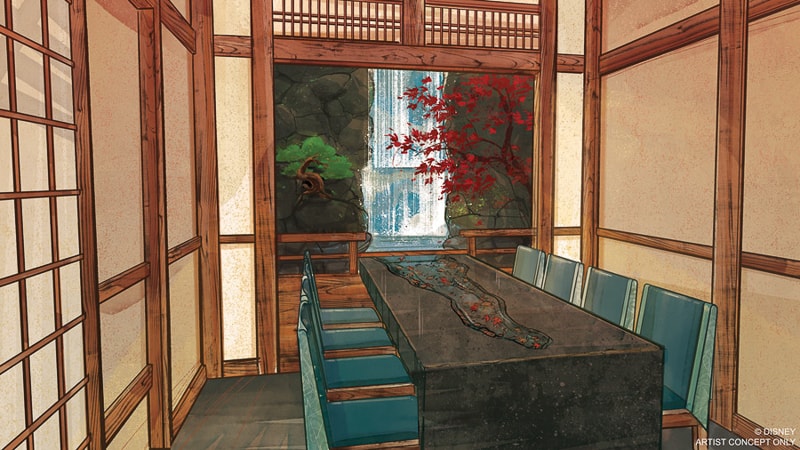 Takumi Tei Restaurant Concept Art