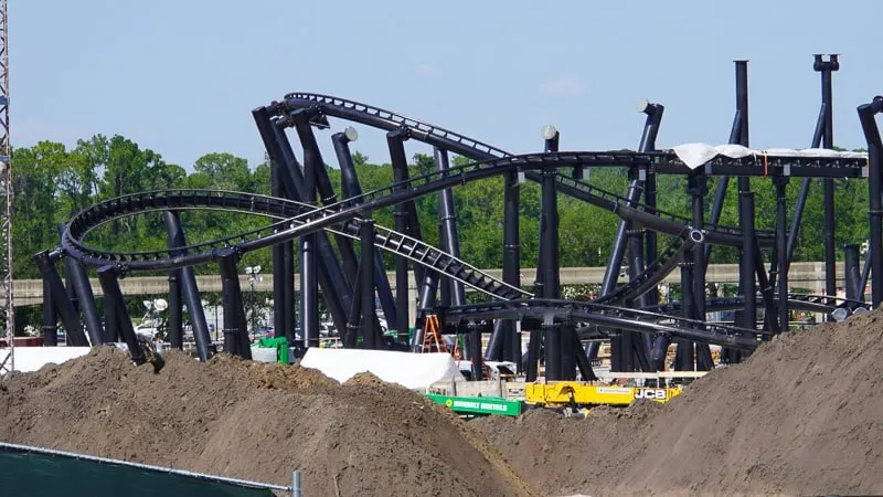 TRON Roller Coaster Update May 2019 from PeopleMover