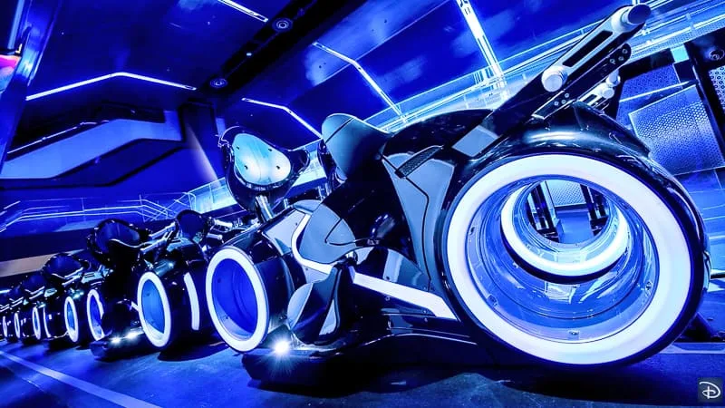 TRON Lightcycle Run Roller Coaster Magic Kingdom