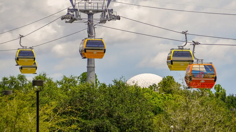 Disney Skyliner Gondola Construction Updates June riviera line