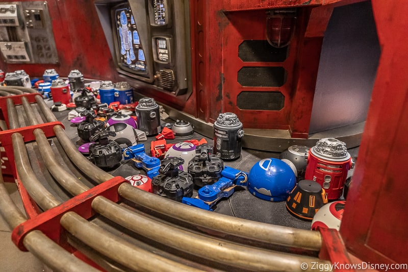 Droid Depot conveyor belt