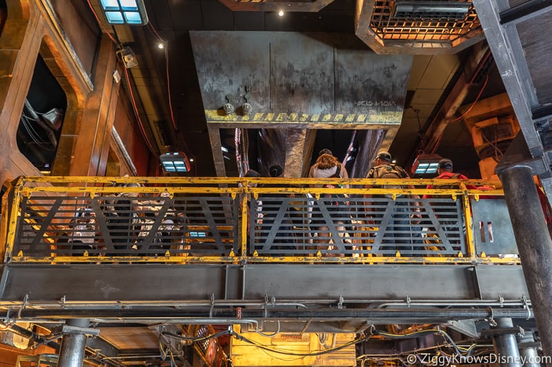 Millennium Falcon Smuggler's Run Ride from down in the queue