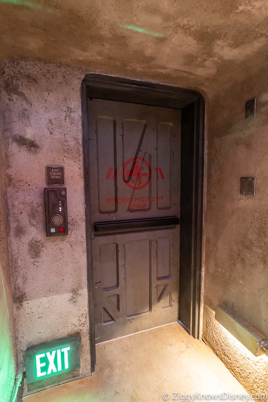 Millennium Falcon Smuggler's Run Ride secret door