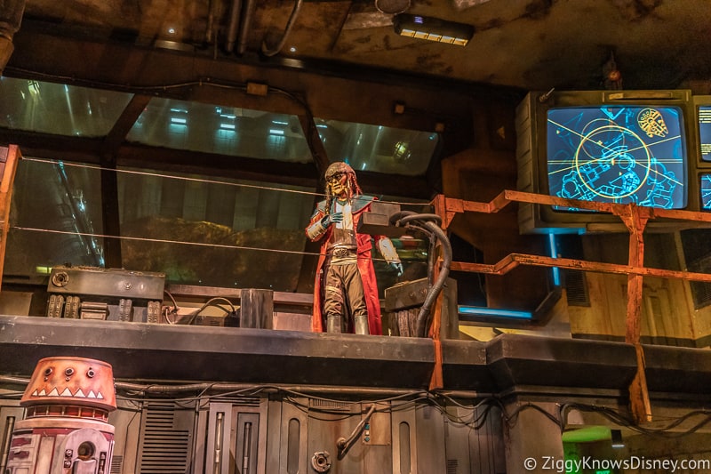 Hondo Ohnaka Millennium Falcon Smuggler's Run Ride queue