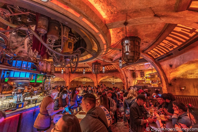 Adults Trying Out Oga's Cantina Star Wars Bar — Cost, Photos, Review