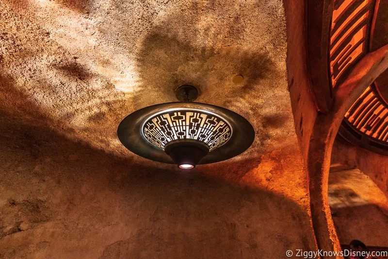 ceiling lights Oga's Cantina