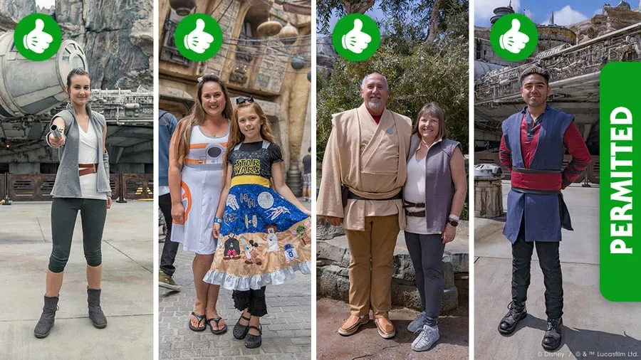 Galaxy's Edge Dress Code and Bounding Rules