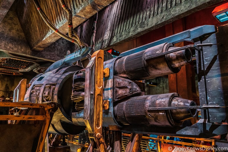 engine in the Millennium Falcon Smuggler's Run queue