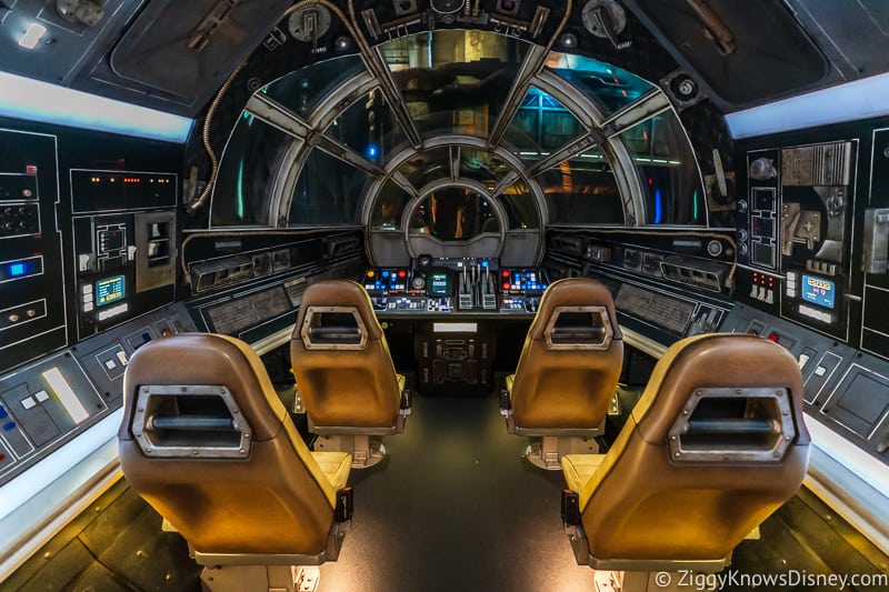 Millennium Falcon Smuggler's Run cockpit