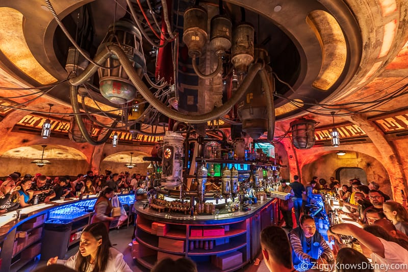 Adults Trying Out Oga's Cantina Star Wars Bar — Cost, Photos, Review